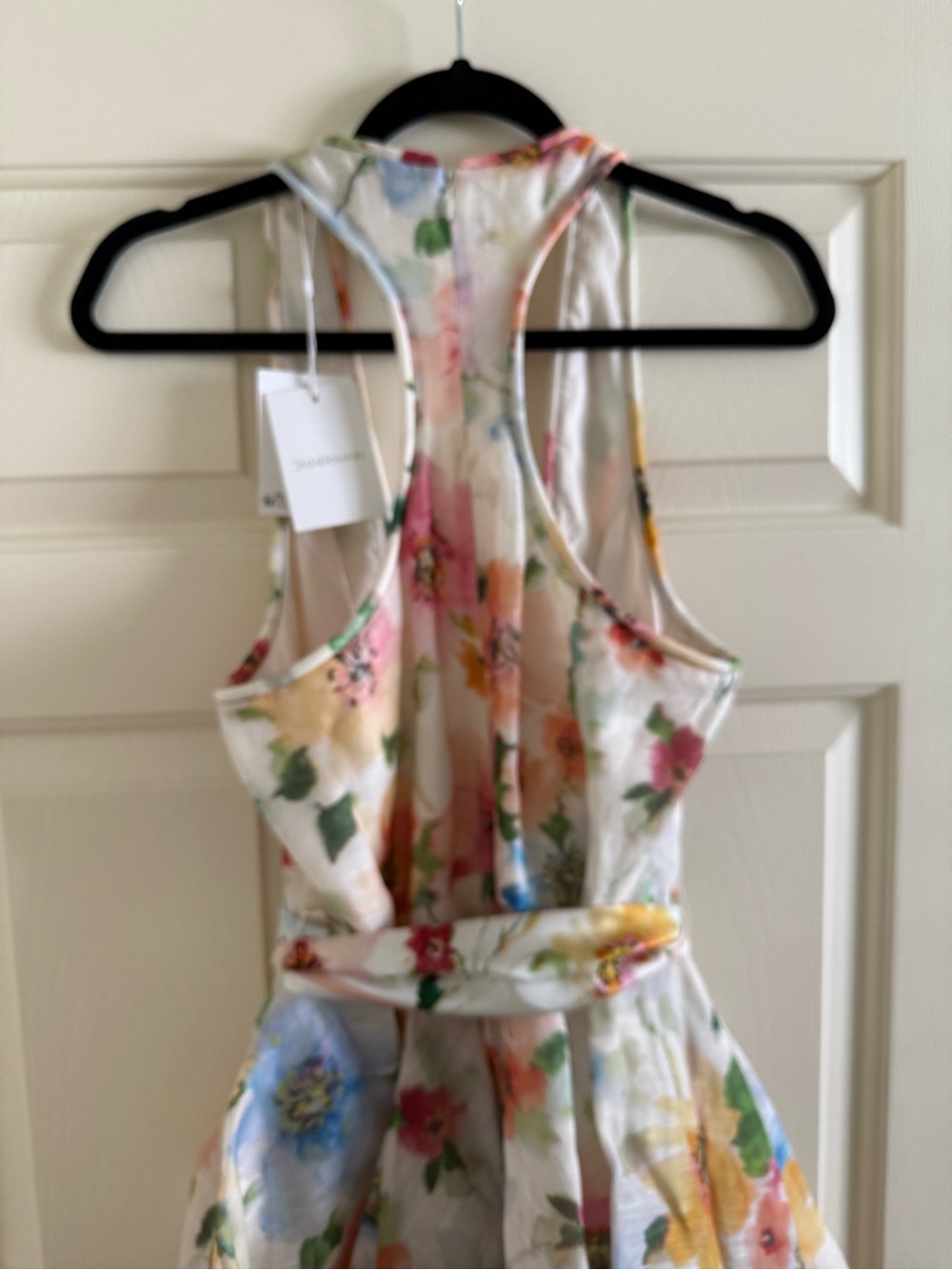 Zimmermann Alchemy Racerback Linen & Silk Skater Minidress, Size 2 = US 6/8 - Picture 9 of 14